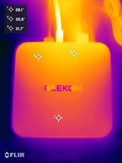 Prueba de resistencia Geekom A7 Max (lado superior)