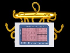 Según los informes, AMD Zen 6 + RDNA 5 Medusa Halo saldrá a la venta en H2 2027. (Fuente de la imagen: Moore&#039;s Law Is Dead en YouTube)