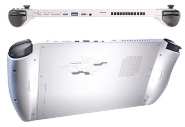 Vista superior y trasera de la Abxylute 3D One. (Fuente de la imagen: Abxylute)