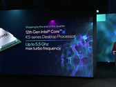 Intel presentó el Core i9-12900KS en enero en el CES 2022. (Fuente de la imagen: Intel)