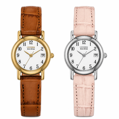 Los modelos Citizen EW1277-15A y EW1273-08A (de izquierda a derecha)