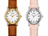 Los modelos Citizen EW1277-15A y EW1273-08A (de izquierda a derecha)