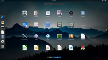 Lanzador de aplicaciones de GNOME 3