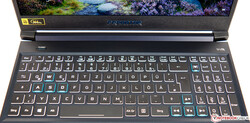 Una mirada al teclado del Acer Predator Helios 300 PH315
