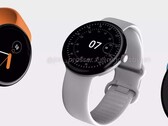 Una patente sugiere que Google podría utilizar la tecnología de gestos en la piel en los futuros relojes Pixel. (Fuente de la imagen: Jon Prosser e Ian Zelbo)