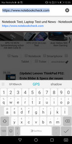 modo de teclado vertical