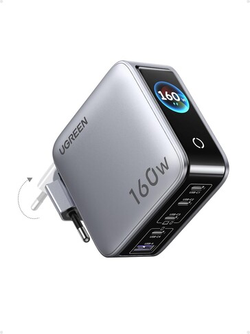 Ugreen Nexode Pro de 160 W con enchufe de la UE