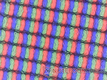 Los subpíxeles RGB mates no son tan nítidos como una alternativa brillante