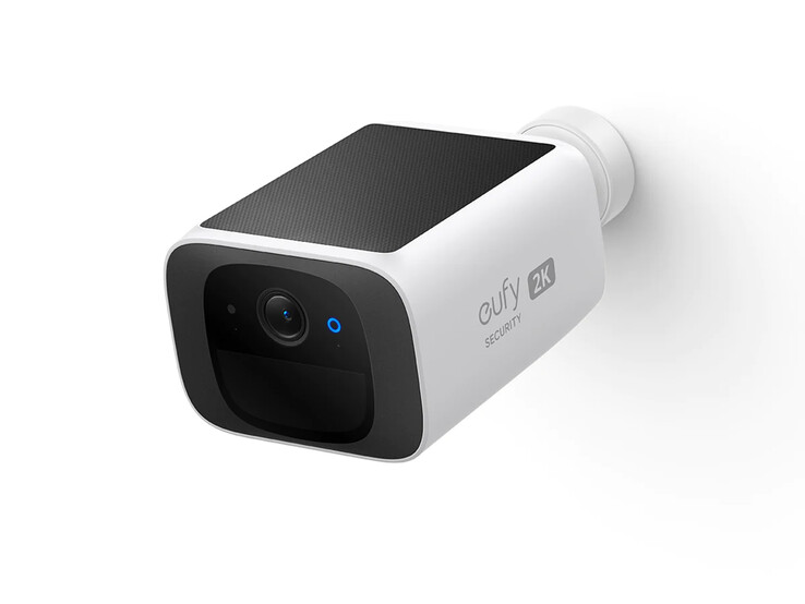 La eufy S220 SoloCam puede cargarse mediante un panel solar integrado. (Fuente de la imagen: eufy)