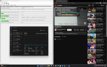 LatencyMon no muestra problemas importantes de DPC ni caídas de fotogramas al reproducir contenidos de vídeo 4K60