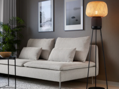 La lámpara de pie IKEA SYMFONISK con altavoz Wi-Fi es compatible con Apple AirPlay 2. (Fuente de la imagen: IKEA)