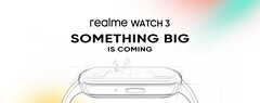 El primer teaser del Watch 3. (Fuente: Realme)