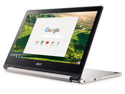 Acer Chromebook R13 CB5-312T-K0YK. Modelo de pruebas cortesía de Notebooksbilliger.de
