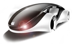 El actual proyecto de coche eléctrico de Apple, &quot;Titan&quot;, existe desde al menos 2014. (Fuente de la imagen: concepto no oficial de autoevolution - editado)