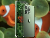 Los renders no oficiales del iPhone 14 Pro Max y del iPhone 14 Pro se basan en rumores y filtraciones. (Fuente de la imagen: @4RMD3/Apple - editado)