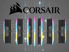 Se muestra la memoria RAM Corsair Vengeance RGB DDR5