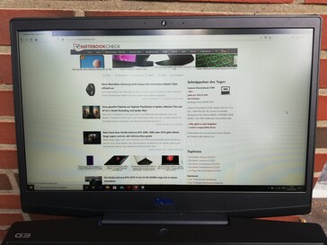 Dell G3 15 - Uso al aire libre