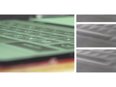 Los investigadores fabrican una pantalla OLED con sus propias teclas en relieve. (Fuente: CHI)