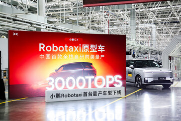 Sale de la cadena de producción el primer robotaxi Xpeng GX fabricado en serie