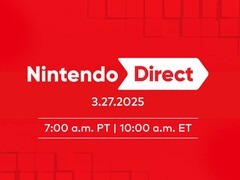 Banner del Nintendo Direct del 27 de marzo (Fuente de la imagen: Nintendo of America)