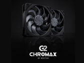 El Noctua G2 Chromax totalmente negro fotografiado