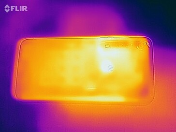 Mapa de calor en la parte posterior