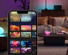 La versión 5.48.0 de la aplicación Philips Hue trae una mejora para las escenas de iluminación inteligente. (Fuente de la imagen: Philips Hue)