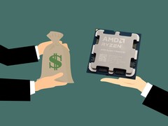 El Ryzen 7 9800X3D hizo que AMD ganara más dinero en noviembre en Amazon US. (Fuente de la imagen: Sebastian Bade, Pixabay, editado)