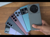 Estos teléfonos compiten para ganar una prueba de duración de la batería. (Fuente: TechDroider vía YouTube)