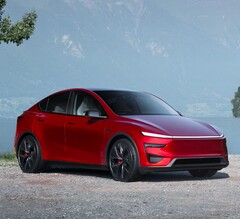 El Tesla Model Y eléctrico (Fuente de la imagen: Tesla UK)
