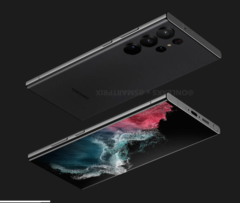 Se rumorea que el Galaxy S23 Ultra se lanzará con el próximo Snapdragon 8 Gen 2. (Fuente de la imagen: @OnLeaks & Smartprix)