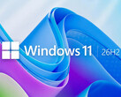 Logotipo de Windows 11 26H2. La actualización incorpora varias mejoras de rendimiento.