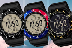Nuevos relojes Casio de la serie AE-1700H. (Fuente de la imagen: Casio)