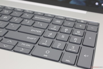 Teclado numérico y teclas de flecha estrechos