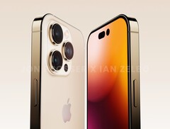 Los próximos modelos de iPhone 14 Pro verán por fin el debut de una pantalla siempre encendida. (Fuente de la imagen: Jon Prosser & Ian Zelbo)