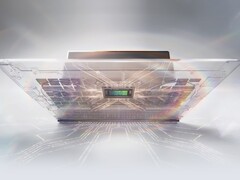 Render artístico del SoC Nvidia RTX Spark.