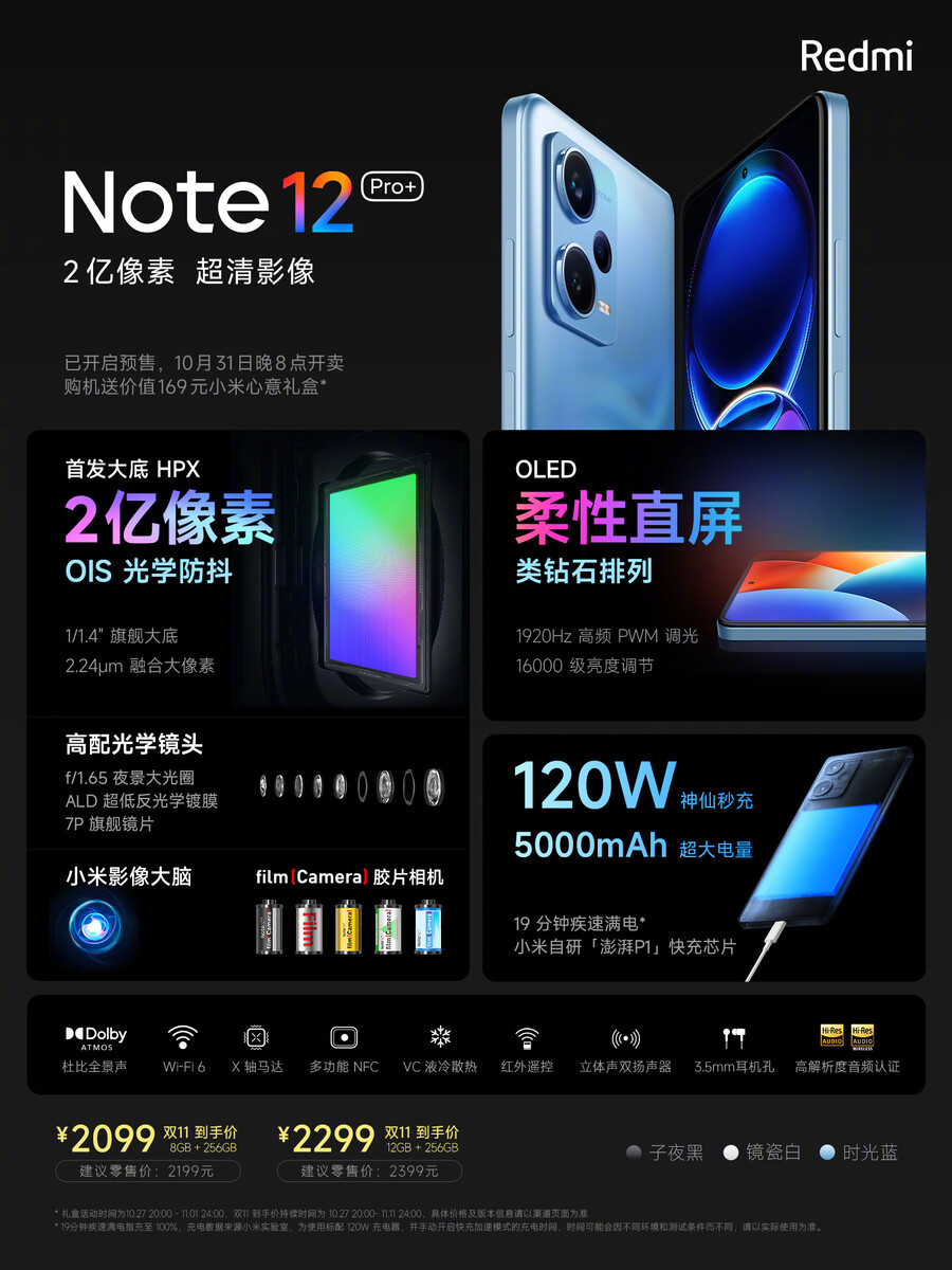 Xiaomi Redmi Note 12, Note 12 5G, Note 12 Pro y Note 12 Pro Plus: precio en  México, características, especificaciones y ficha técnica