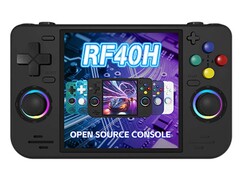 RF40H: Dispositivo portátil de juego fácil de llevar en la cartera, compatible con Wi-Fi y Bluetooth