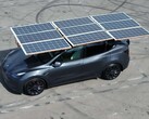 Tesla: Un aficionado muestra un techo solar en su coche eléctrico (Imagen: somid3, Reddit)