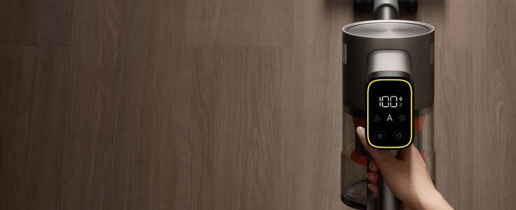 El limpiador de vacío G30 Max puede mostrar el grado de suciedad