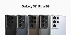 El Galaxy S21 Ultra. (Fuente: Samsung)