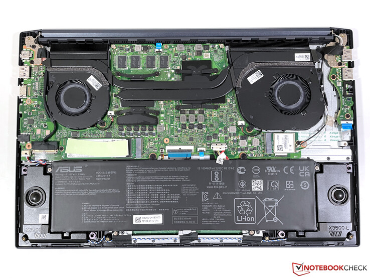 Interior del VivoBook 15 Pro