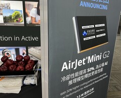 Frore Systems en Computex en Taipei. (Fuente de la imagen: Andreas Sebayang/Notebookcheck.com)