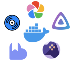 Independientemente del tipo de medio, existen contenedores Docker para ayudarle a autoalojar y gestionar casi todos los tipos de medios, todos accesibles desde cualquier dispositivo a través de un navegador. (Fuente de la imagen: Notebookcheck)