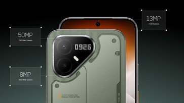 El Pova 8 Pro cuenta con una cámara principal de 50 MP