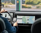 Un Rivian EV ejecutando Google Maps. (Fuente de la imagen: Rivian)