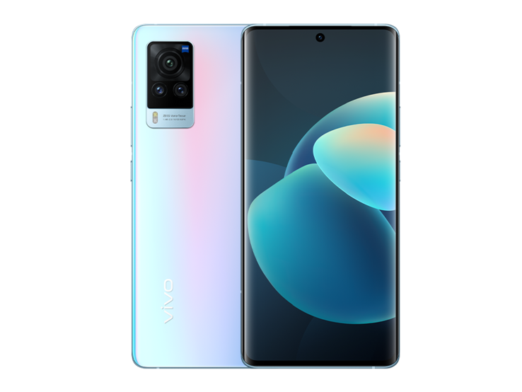Vivo X60 Pro en azul brillante