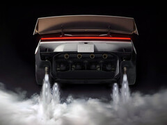 Propulsores del Tesla Roadster 2 en acción.
