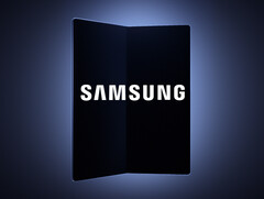 Hasta ahora, Samsung sólo ha compartido una silueta de un futuro Galaxy plegable. (Fuente de la imagen: Samsung - editado)