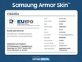 Una de las últimas solicitudes de marca de Samsung. (Fuente: EUIPO vía LetsGoDigital)